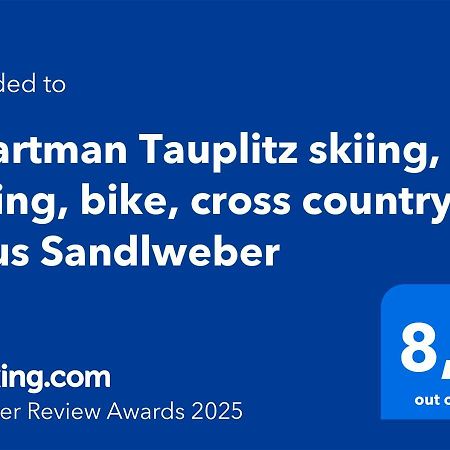 Obersdorf Apartman Tauplitz Skiing, Hiking, Bike, Cross Country - Haus Sandlweber מראה חיצוני תמונה